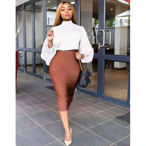 Long Sleeve Turtleneck Top
