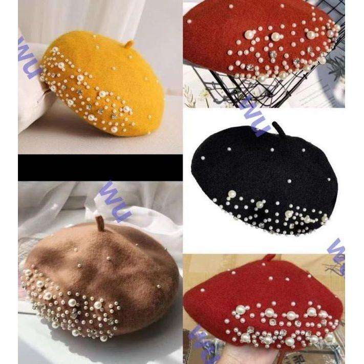 Vintage Pearl Berets