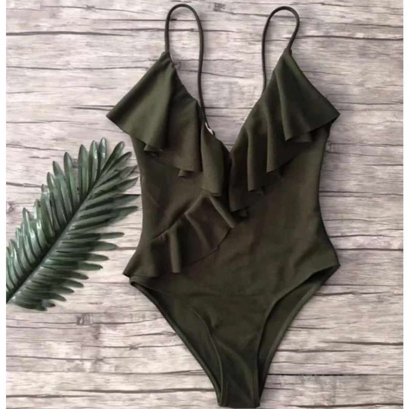 Ruffle Swim Wear