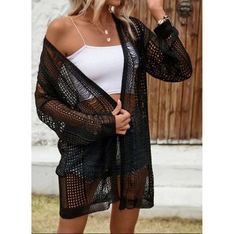 Knitted  Cover-Up Top