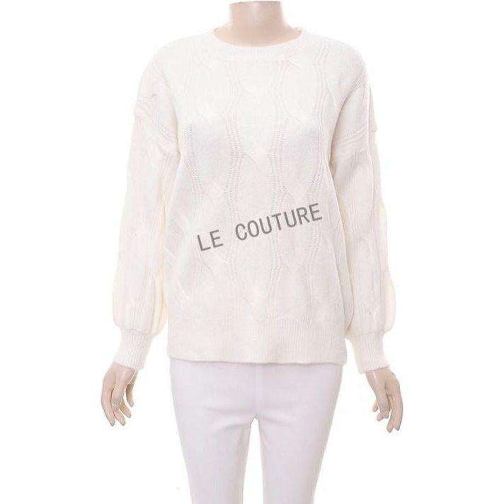 Sexy Knitted Round Neck Top