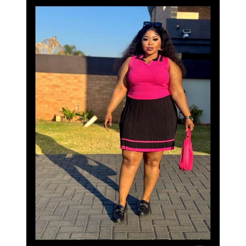 Sleeveless Elegant Knitted 2 Piece Set
