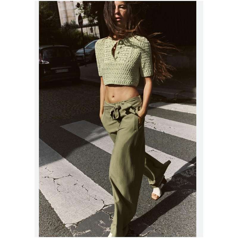 Sexy Side Buttoned Long Pants