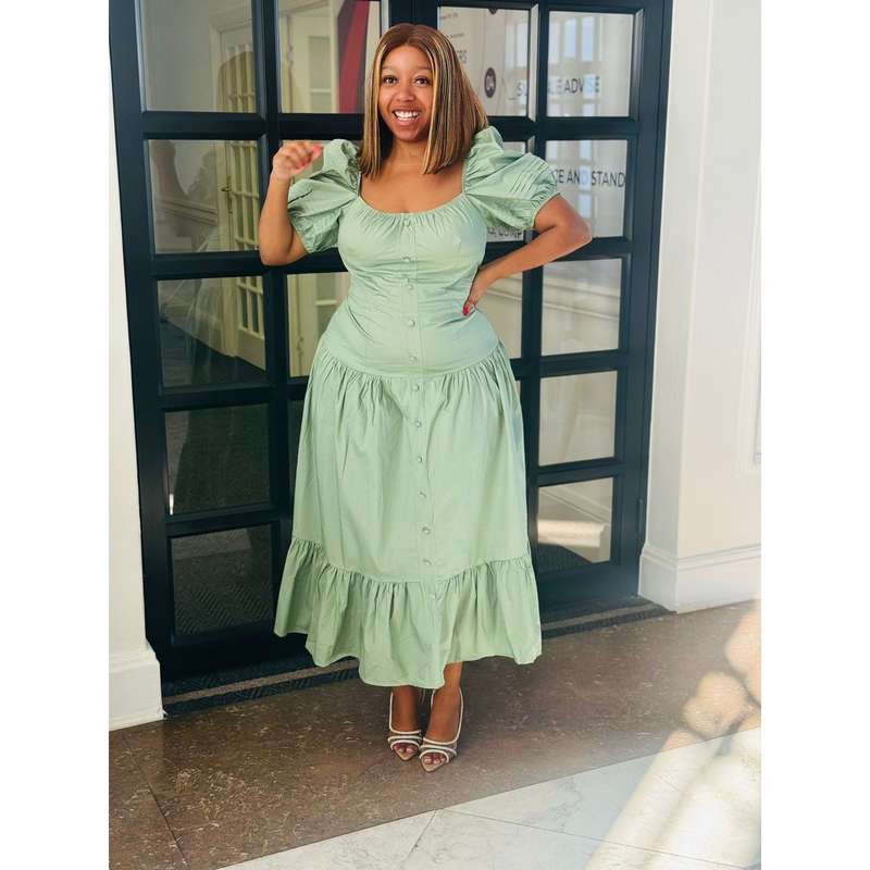 Sexy Short Sleeve Maxi Dress