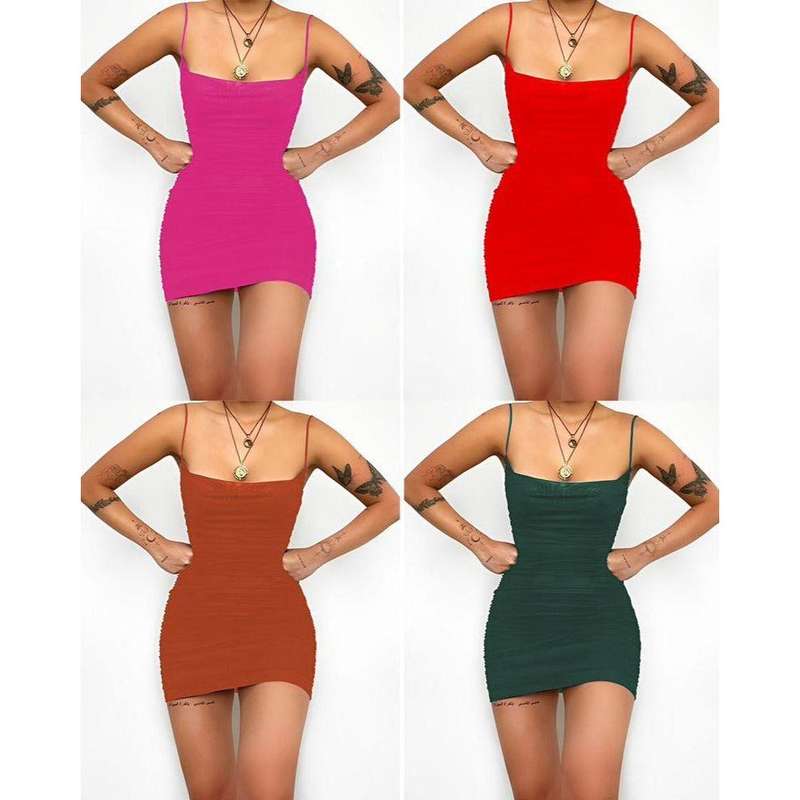 Sexy Sleeveless Mini Dress