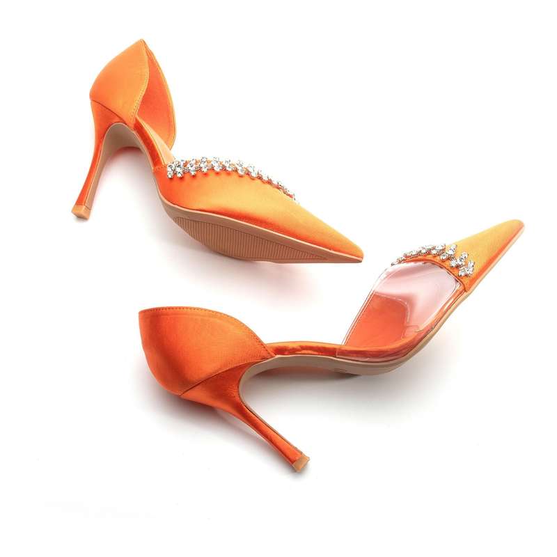 Classy Rhinestone Pointed Toe