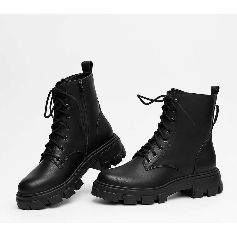 PLATFORM ANKEL BOOTS