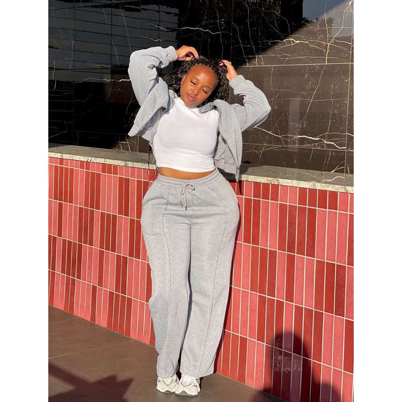 Stylish Sportswear Two Piece Tracksuit Set