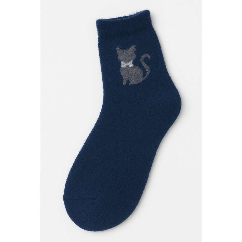 Mink Velvet Fuzzy Socks