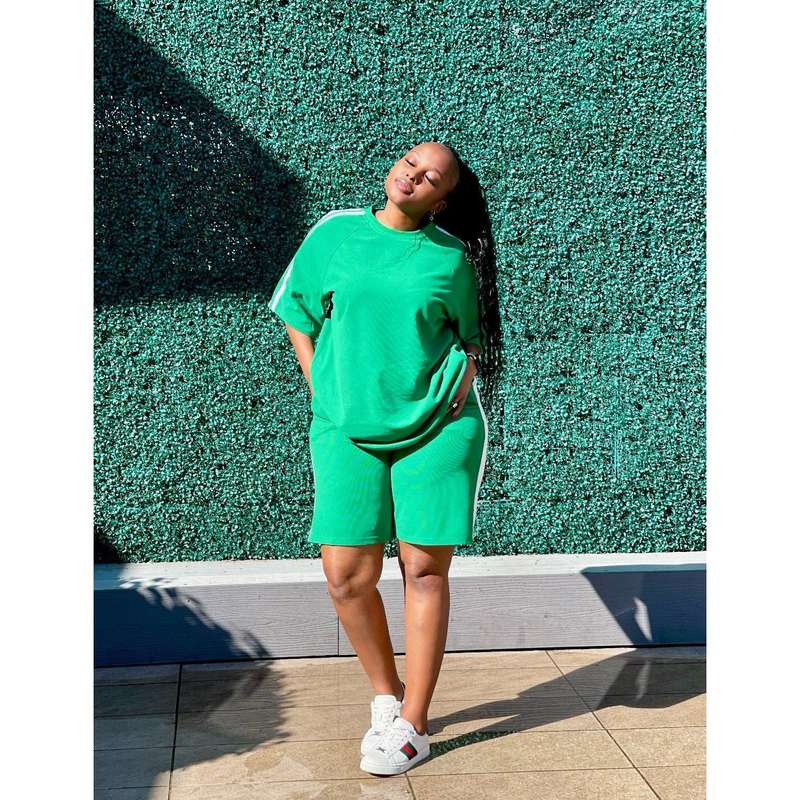 Rapper Loose-Fit 2pcs T-Shirt And Shorts Set