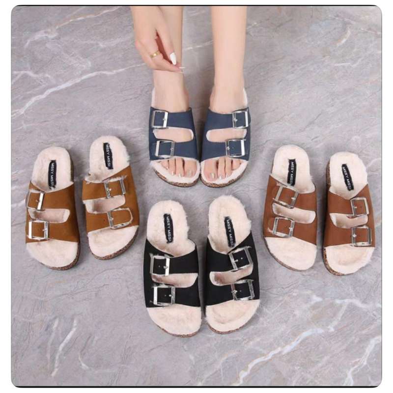 Teddy Fleece-Liner Slippers