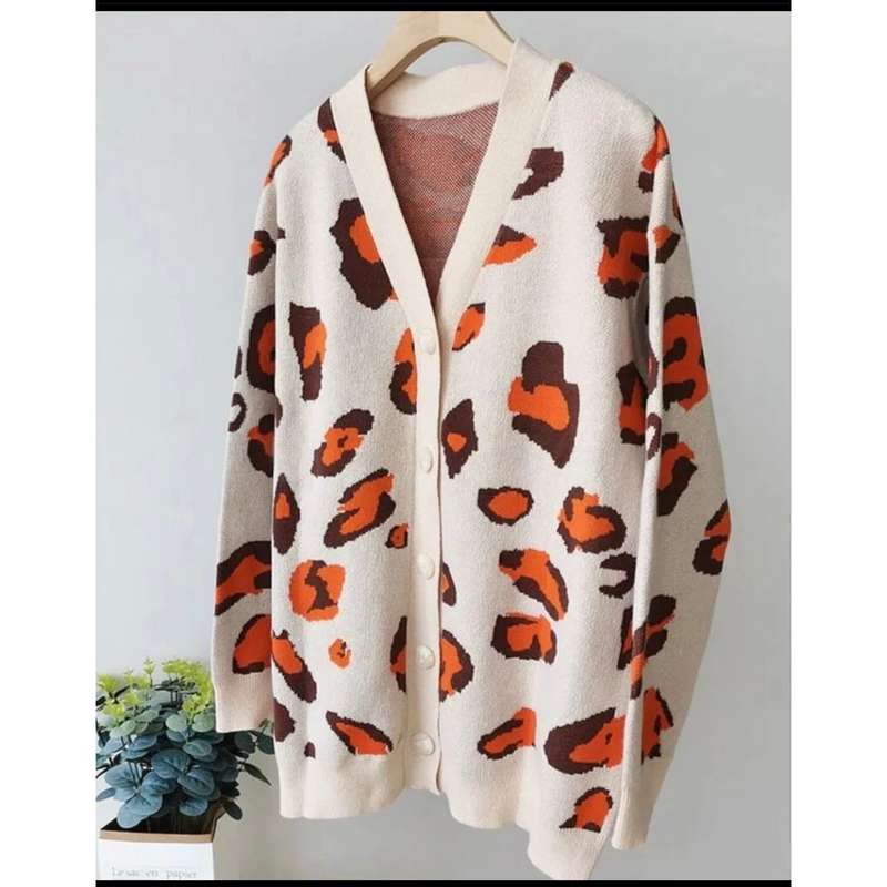 Over size winter Cardigan