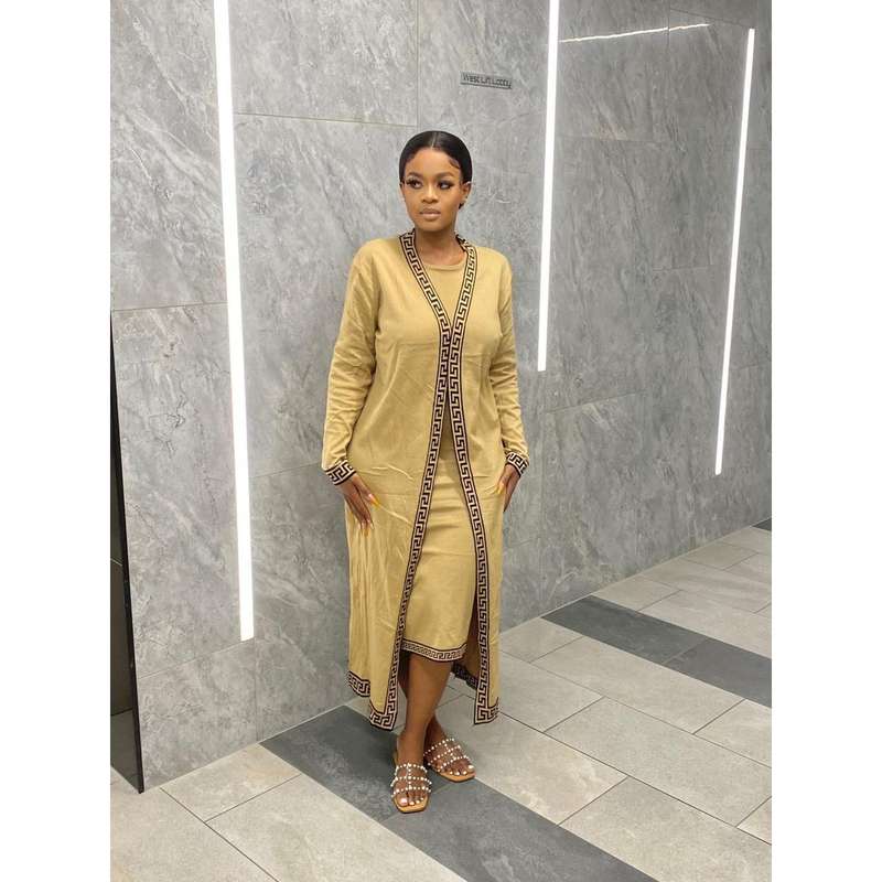 Vintage Knitted Solid Color Set