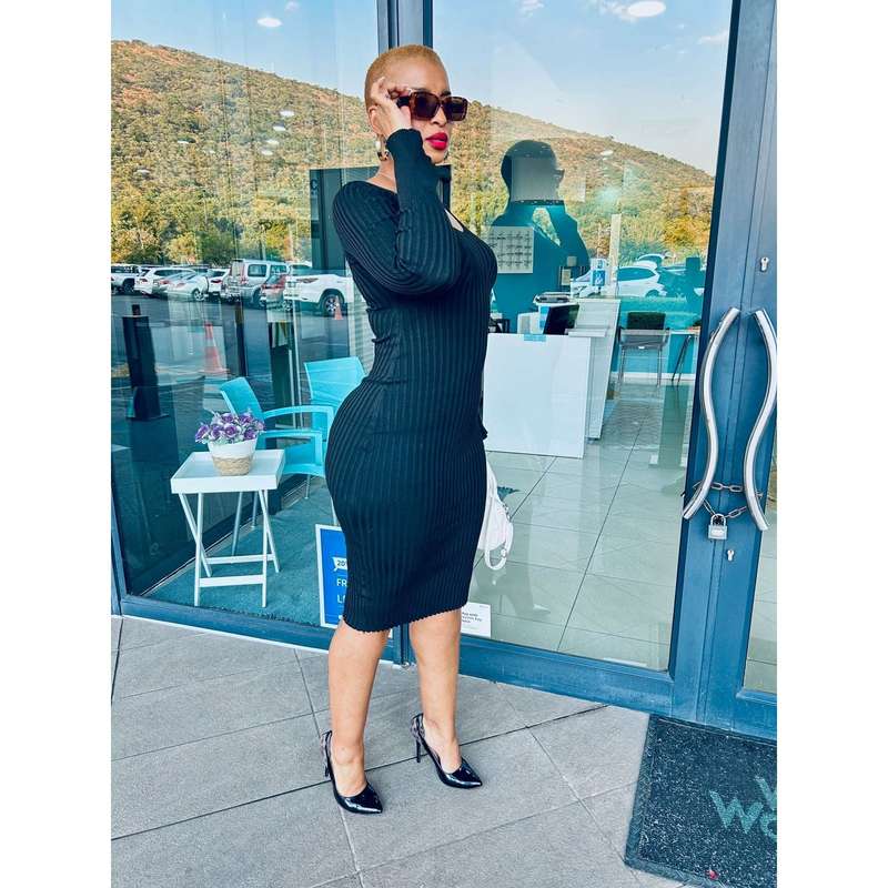 Knitted Bodycon Long Sleeve Dress