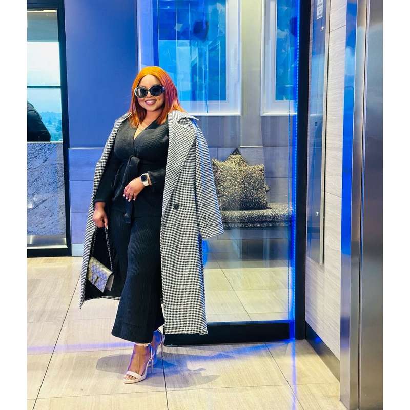Long Vintage Buttoned Coat