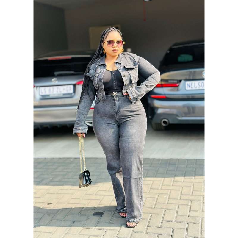 Vintage Denim Jacket & Pant Set