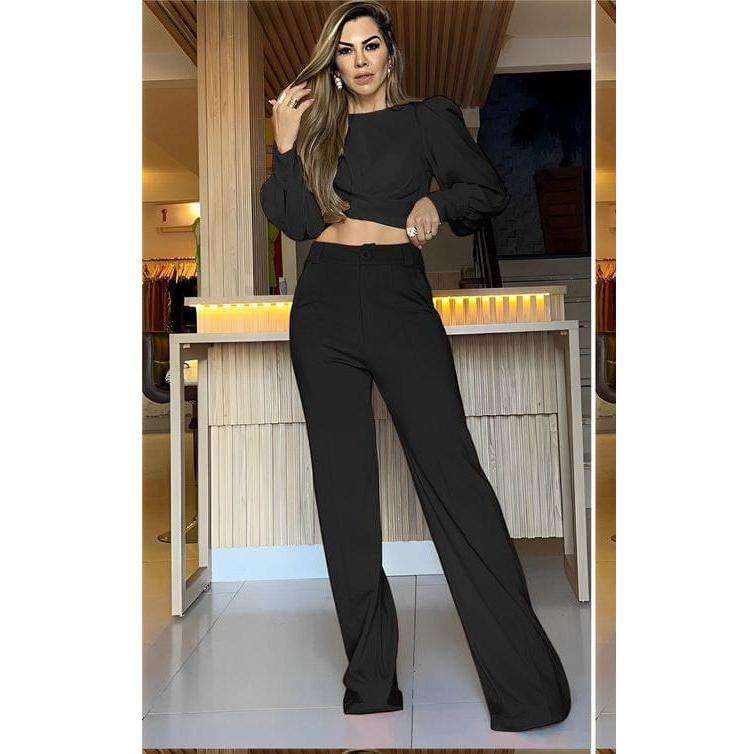 Women's Crop top Bellbottom Tracksuits.