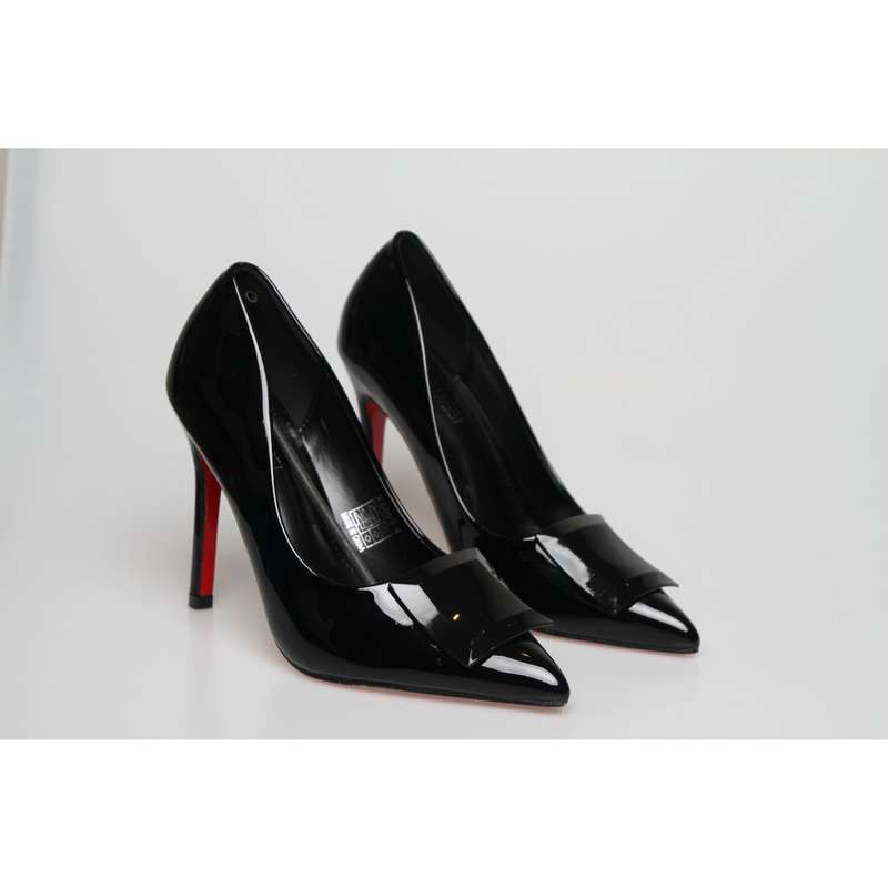 Square Buckle High Heels
