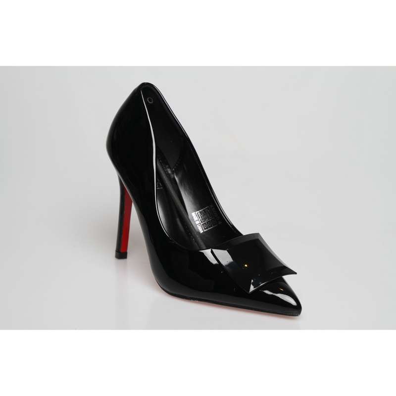 Square Buckle High Heels