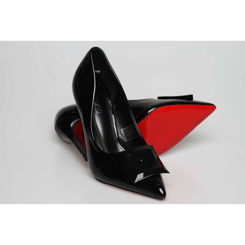 Square Buckle High Heels