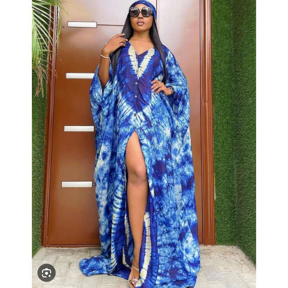Femme Dashiki Abaya Africa Maxi Dress