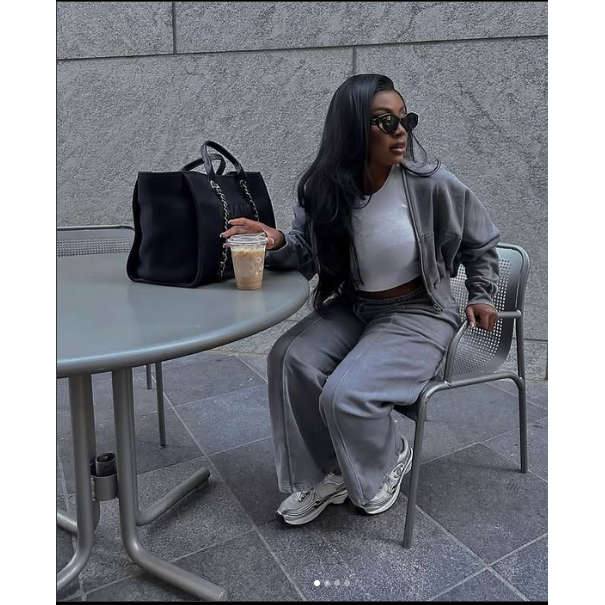 Stylish Sportswear Two Piece Tracksuit Set