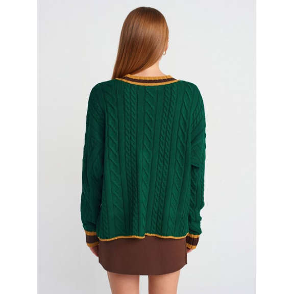 Wool Blend Fuzzy Knit Cardigan