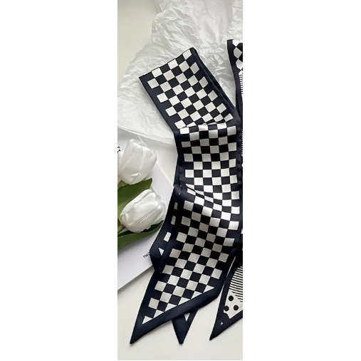 Vintage Polyester Headband, Versatile Accessory for Ponytail.