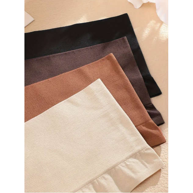 Solid Color Thickened High Waist Menstrual Panties