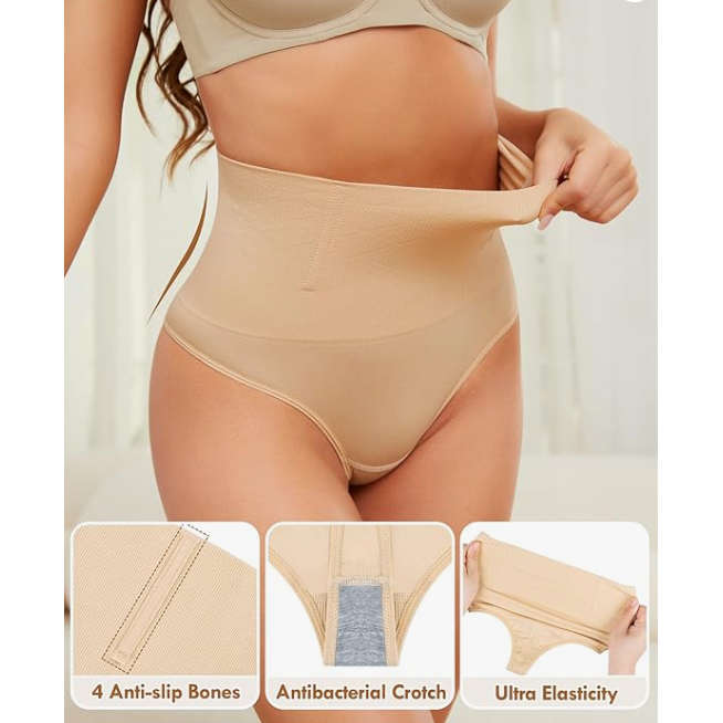 High Waist Tummy Control Shapewear Strong Shaping Underwear Body Shaper