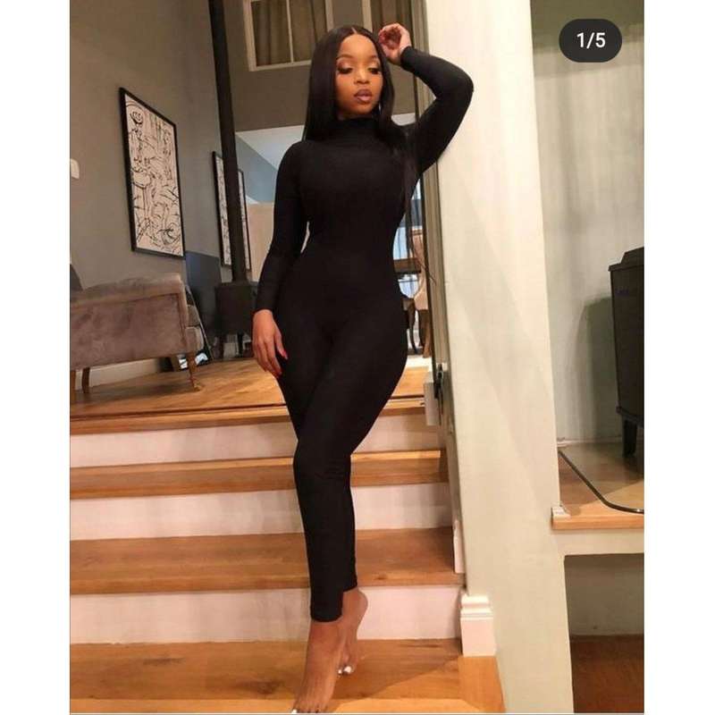 Reversible Zipper Bodyglove Jumpsuit 