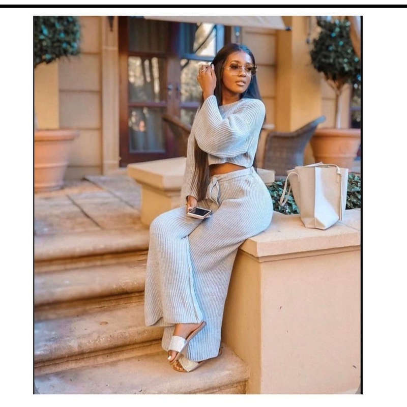 Knitted Sweater Set