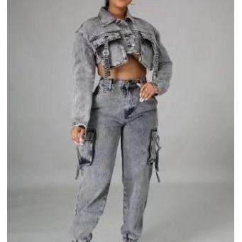Denim 2 Pieces Set