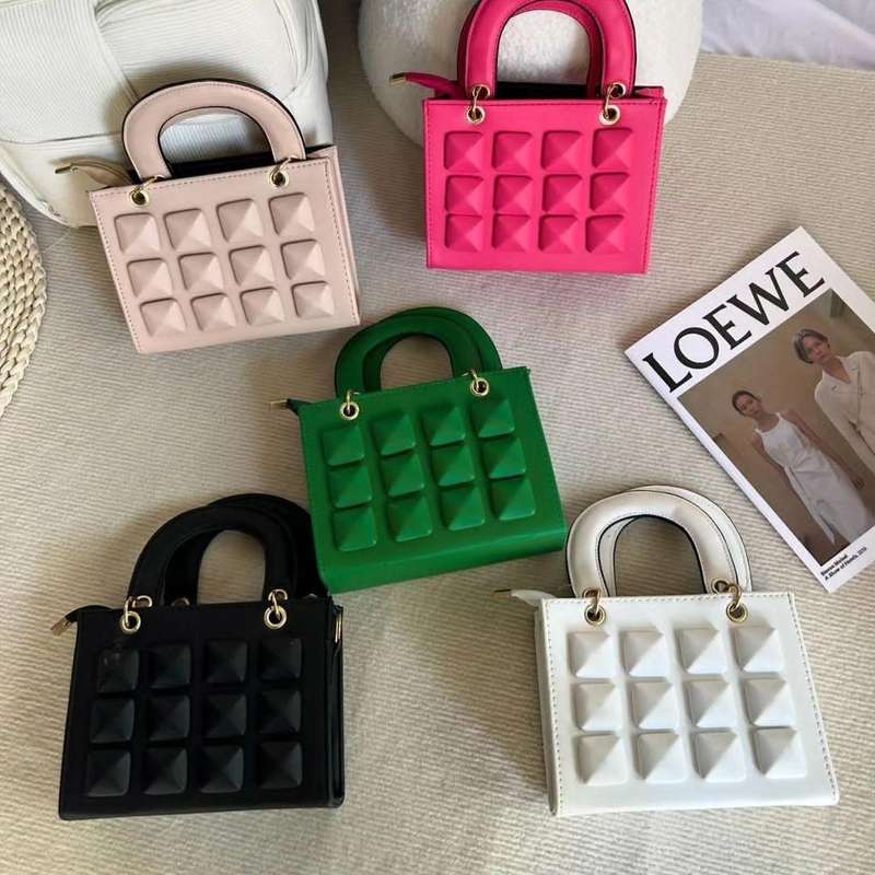 Square Portable Handbag