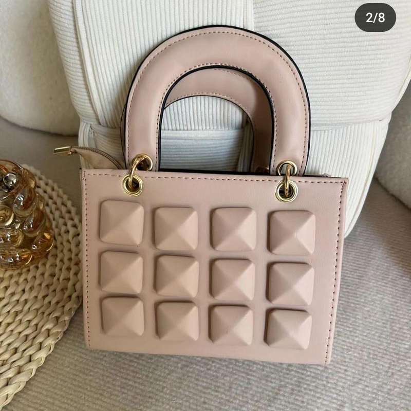 Square Portable Handbag