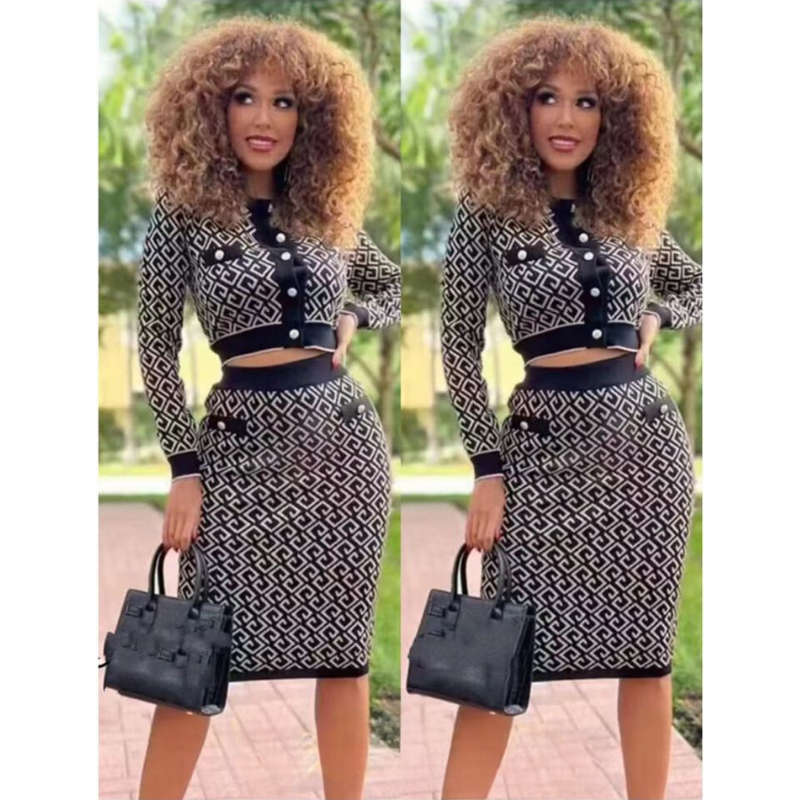 Vintage Buttoned Set