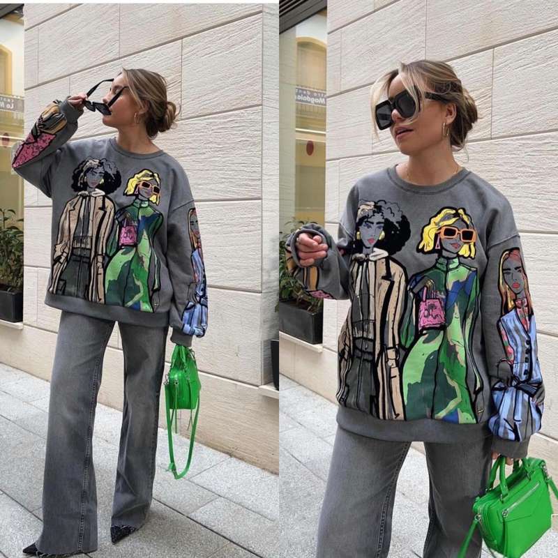 Casual Printed Jersey