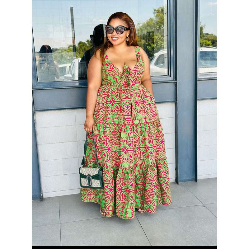 Sexy Maxi Skirt and Top Set