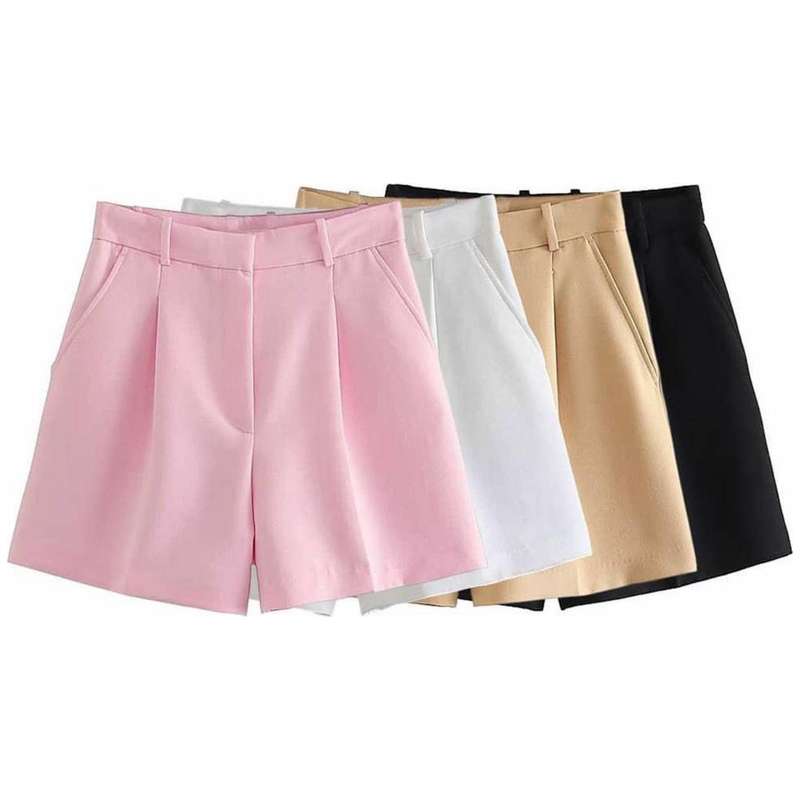 High Waisted Formal Short