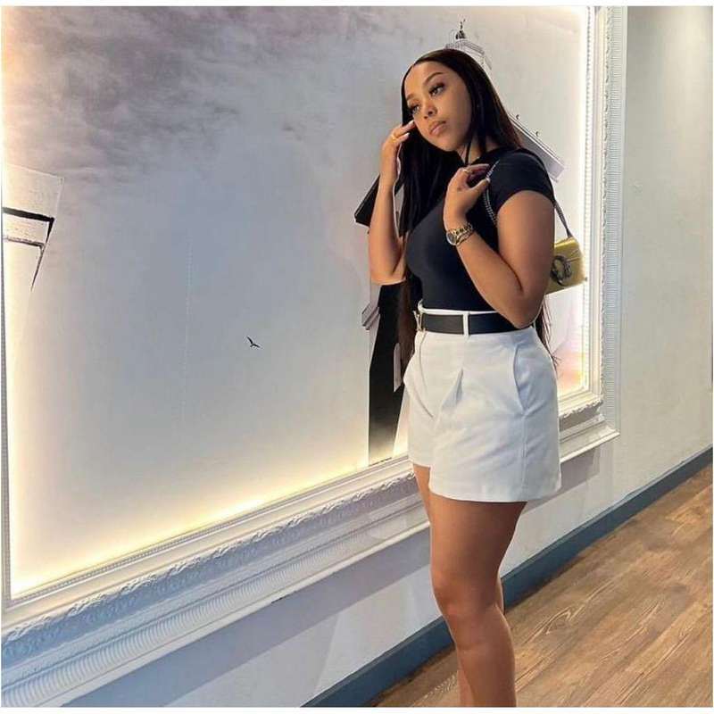 High Waisted Formal Short