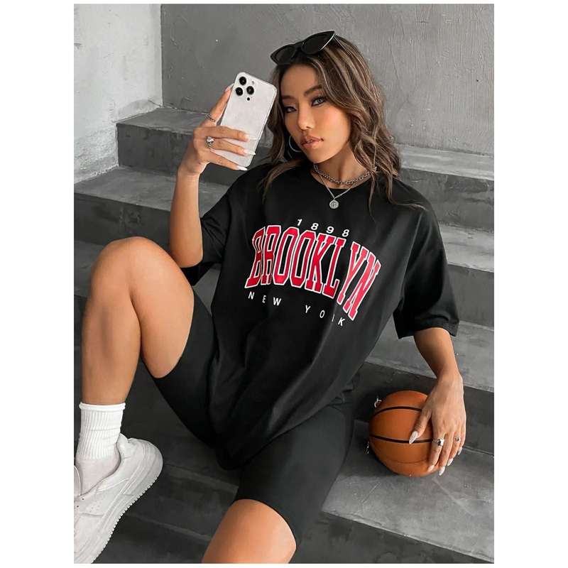 Brooklyn Tee & Biker Short Set