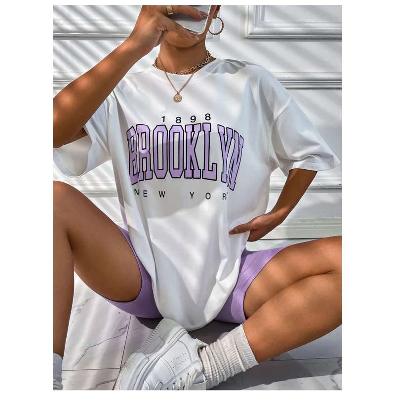 Brooklyn Tee & Biker Short Set