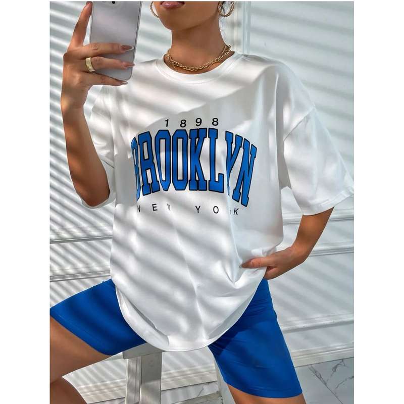 Brooklyn Tee & Biker Short Set