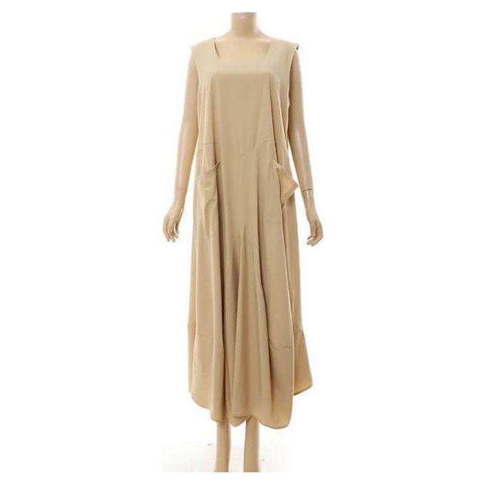 Sleeveless Long Loose Dress.
