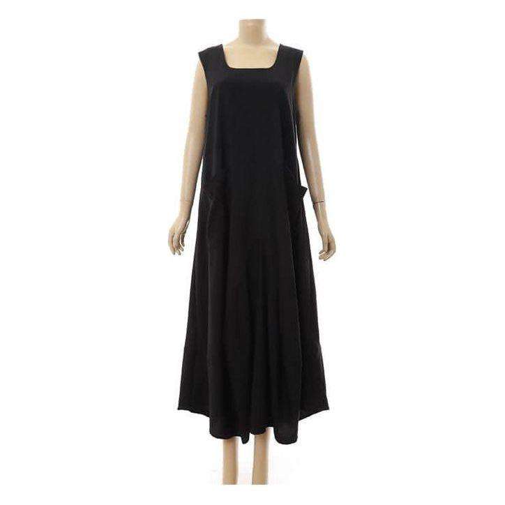 Sleeveless Long Loose Dress.