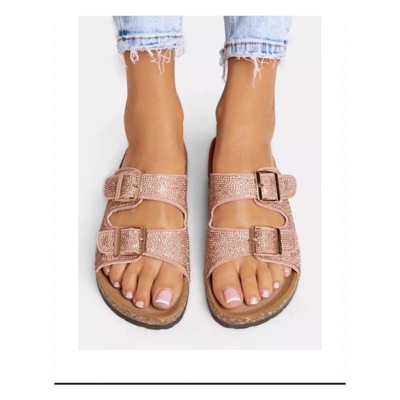 Women's Slides with buckles Juicy.