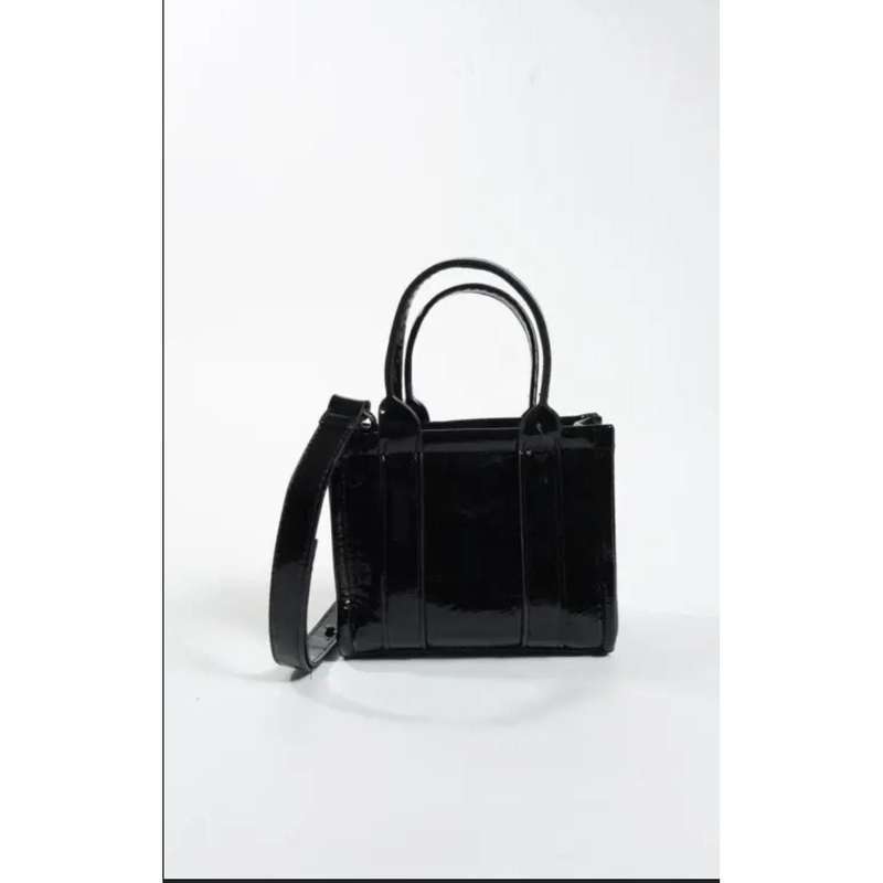 High Shine Mini Tote Bag.