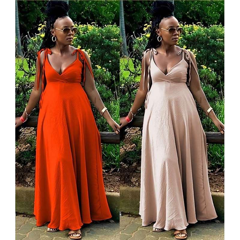 Satin Long Prom Unique Sleeveless Dress.