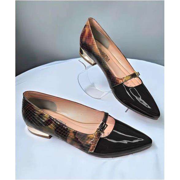 Ladies Slip-on Heel Pumps shoes