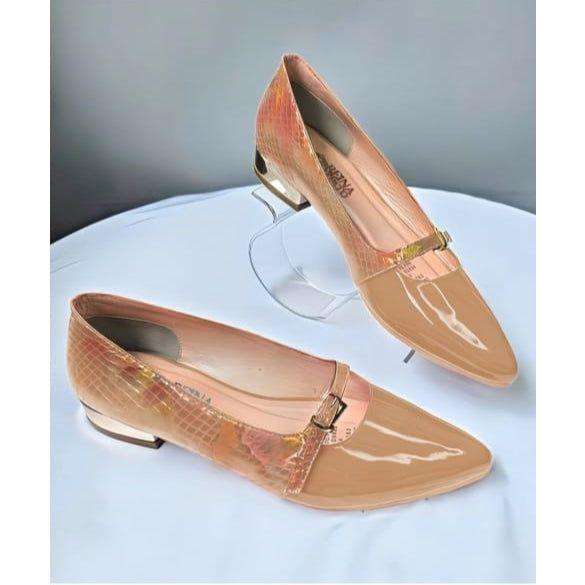 Ladies Slip-on Heel Pumps shoes
